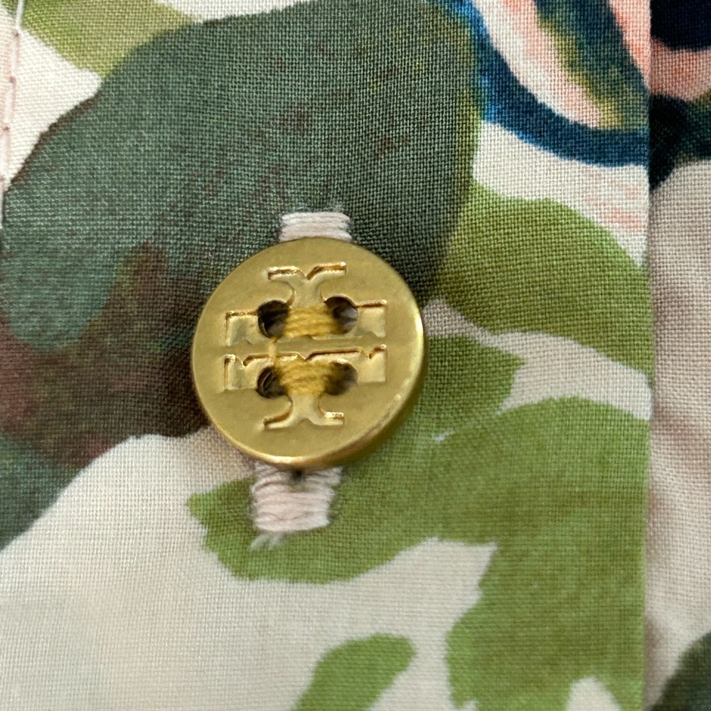 Tory Burch Floral Dress - Pink and Green - Picture 13 of 13